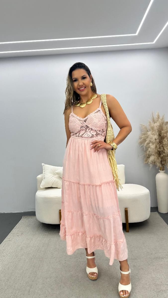 Vestido longuete Isadora Ref:3809