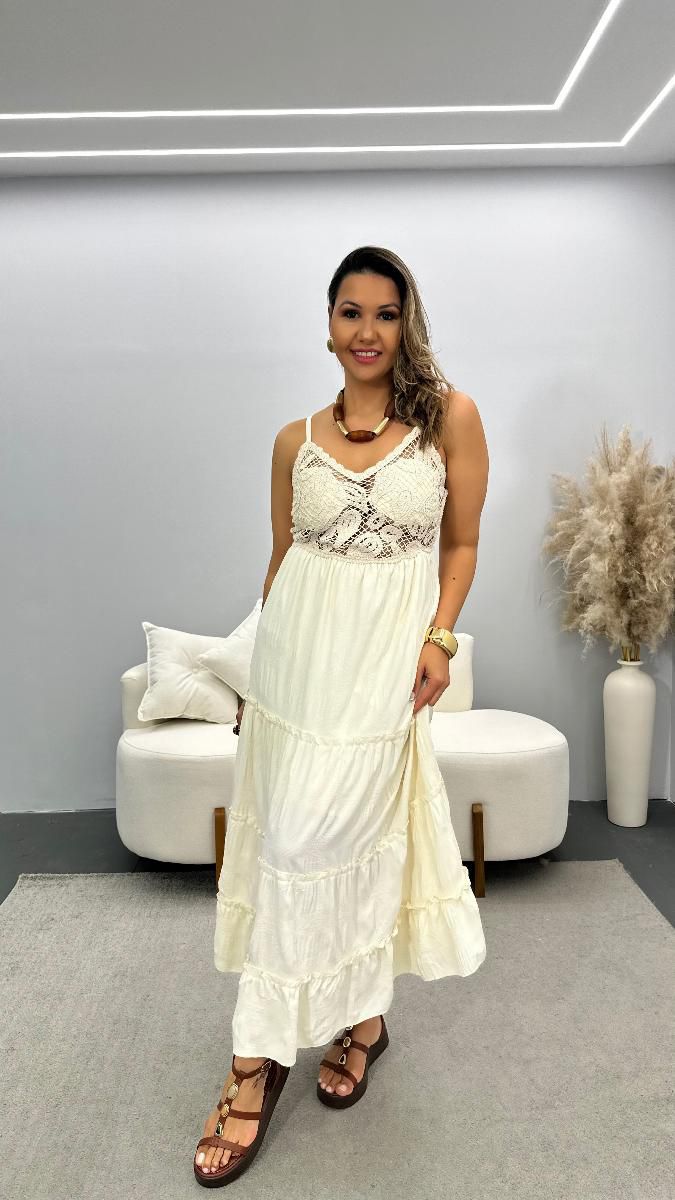 Vestido longuete Isadora Ref:3809