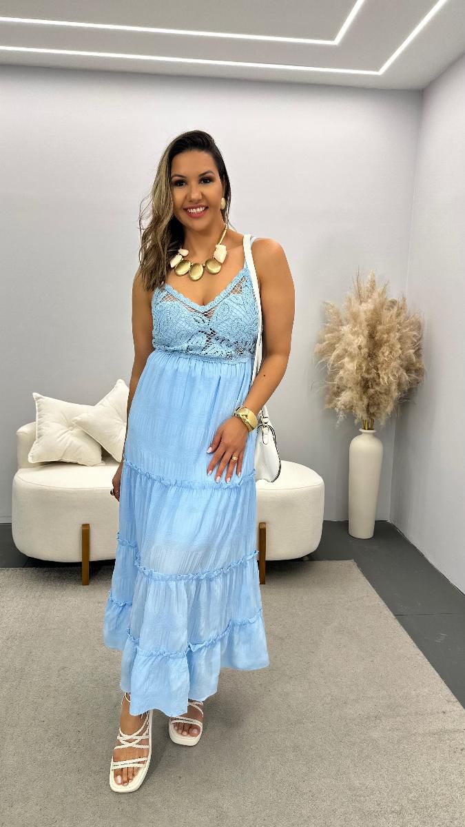 Vestido longuete Isadora Ref:3809