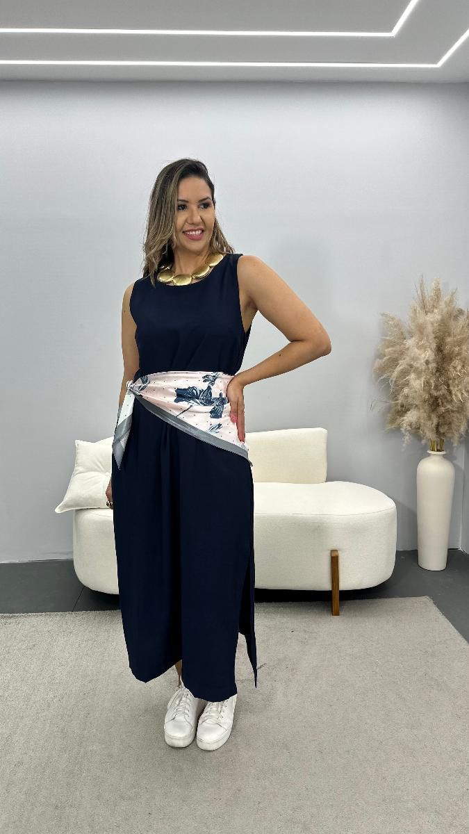 Vestido Lorena regata Ref:3814