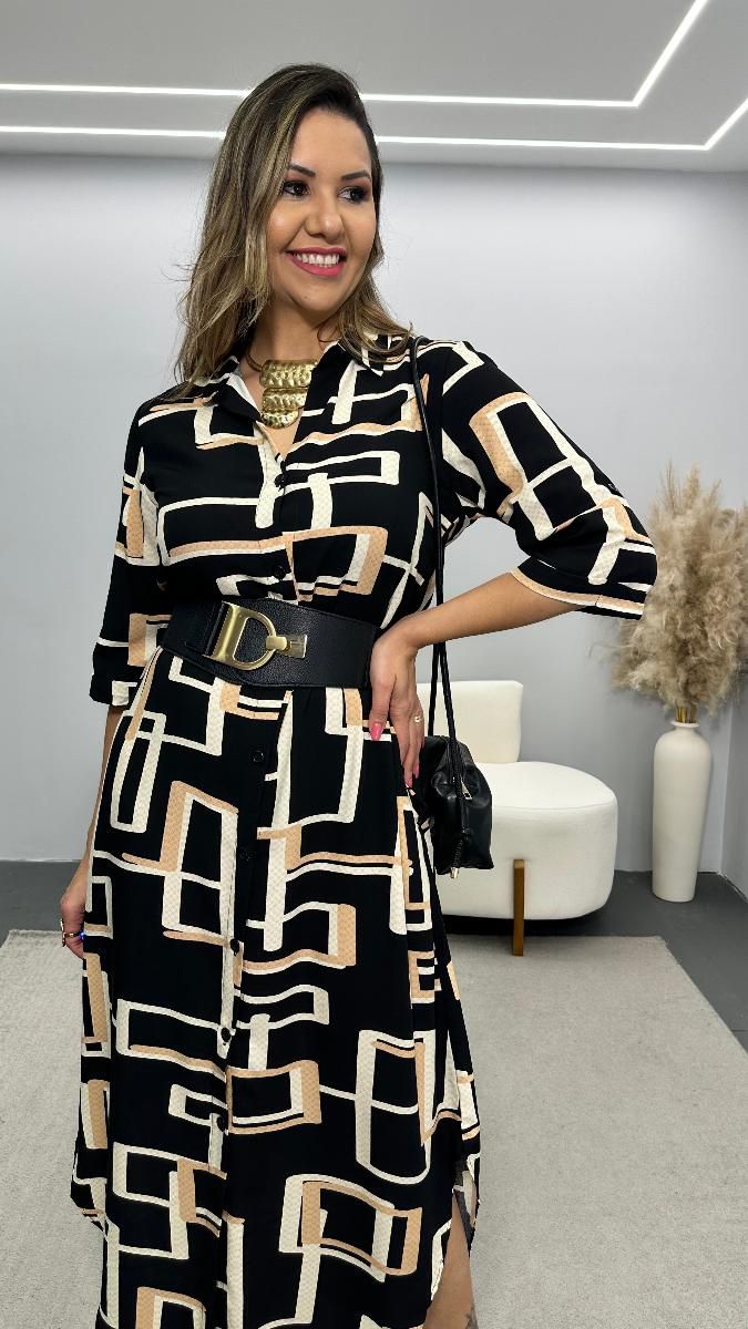 Vestido chemise Ane Ref:3816