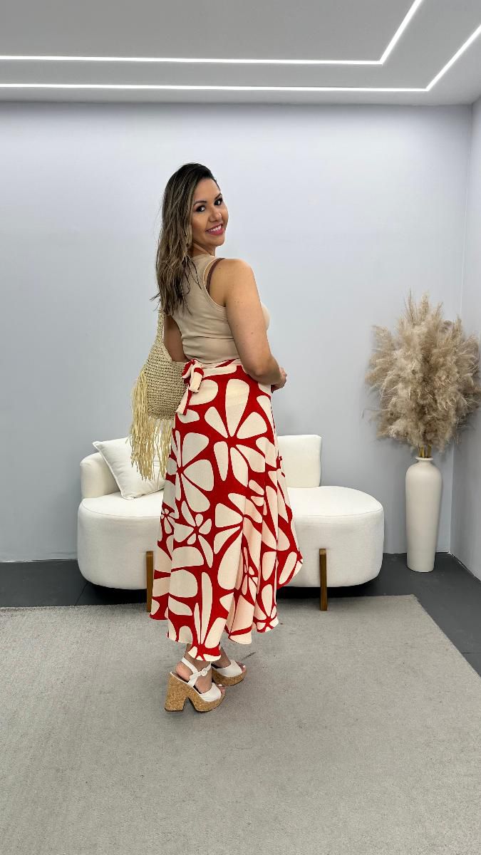 Saia midi Lia Ref:3819