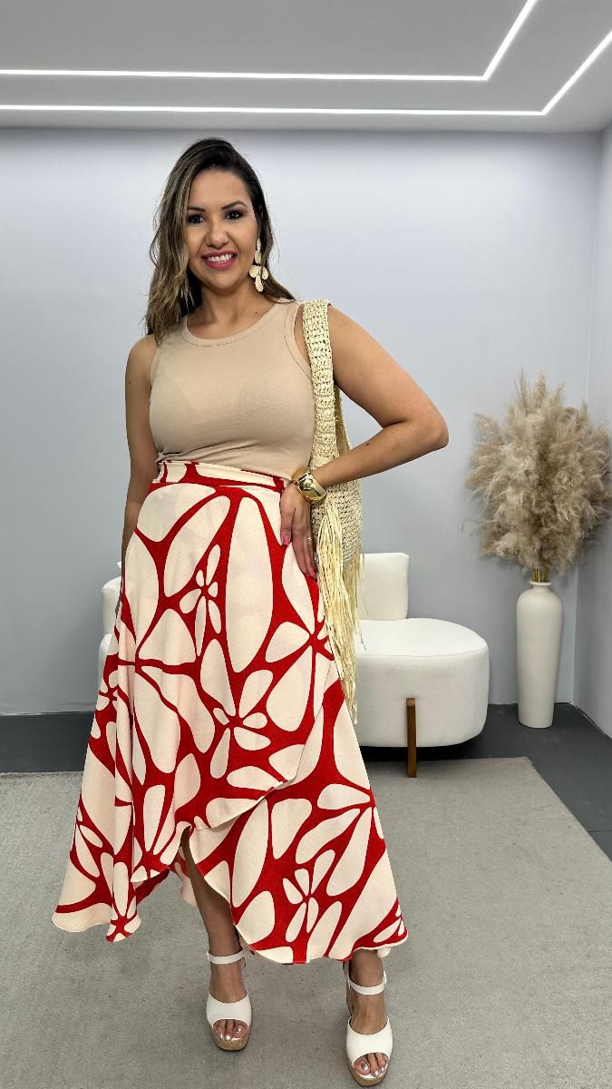 Saia midi Lia Ref:3819