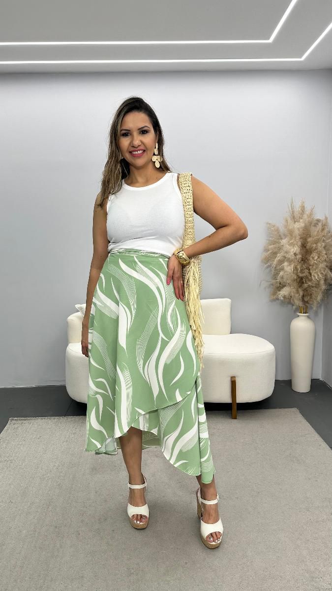 Saia midi Lia Ref:3819