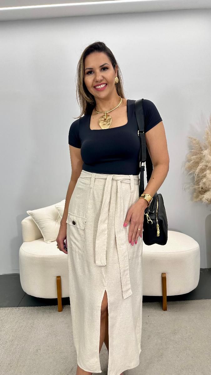 Saia midi Carla Ref:3823