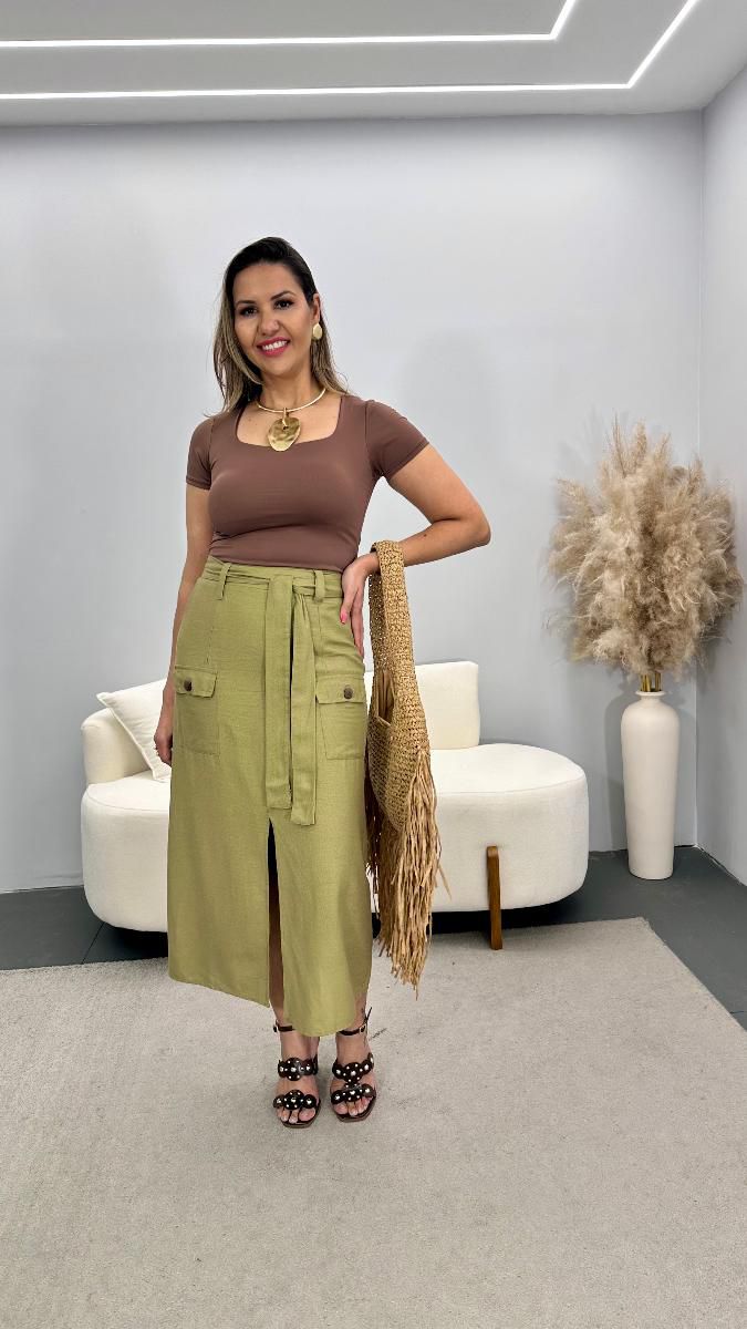 Saia midi Carla Ref:3823