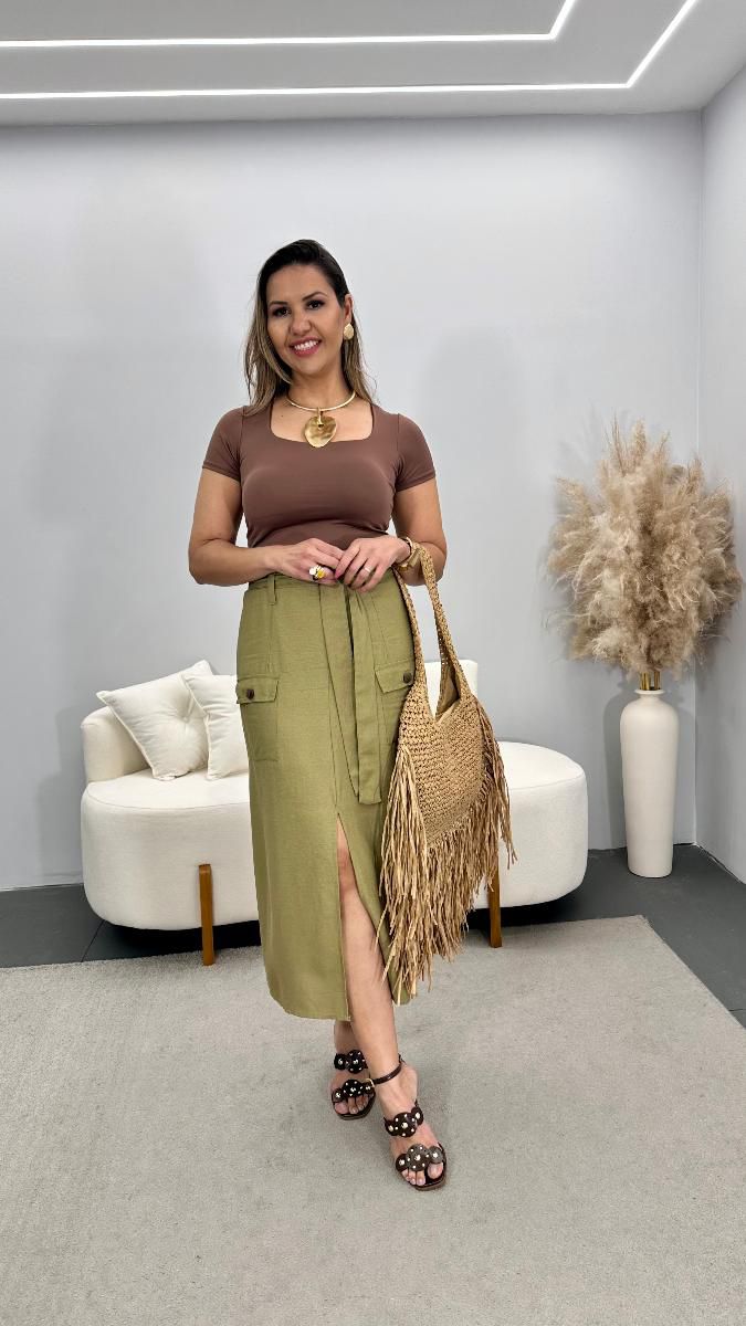 Saia midi Carla Ref:3823