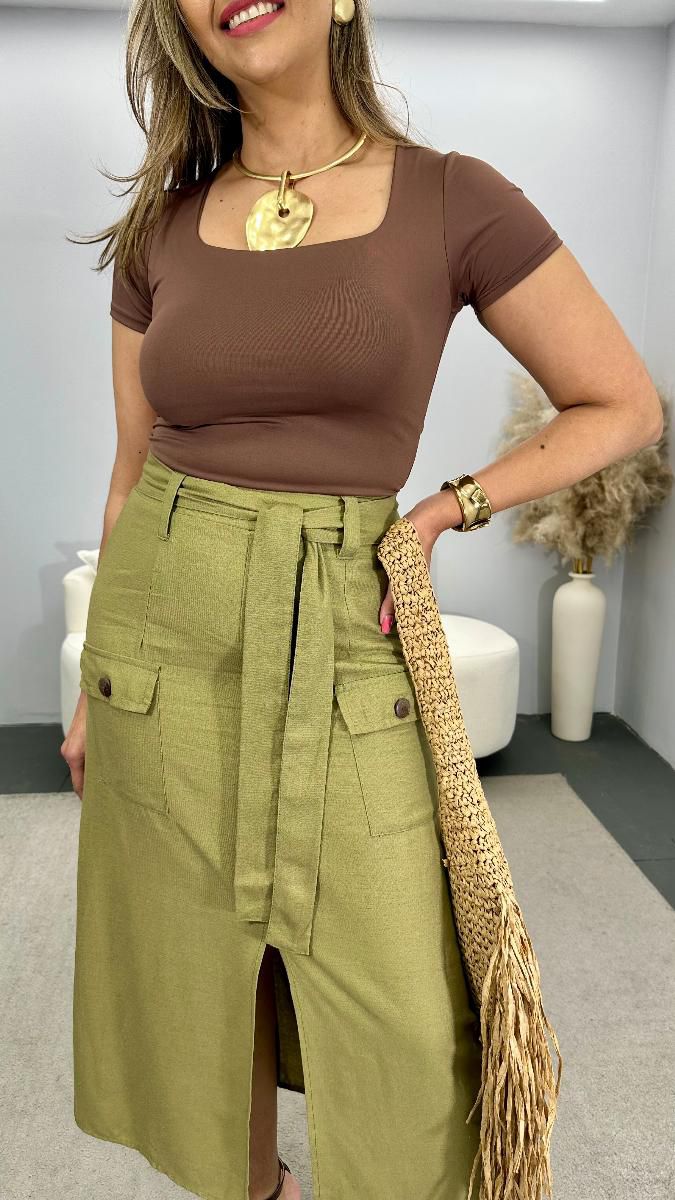 Saia midi Carla Ref:3823