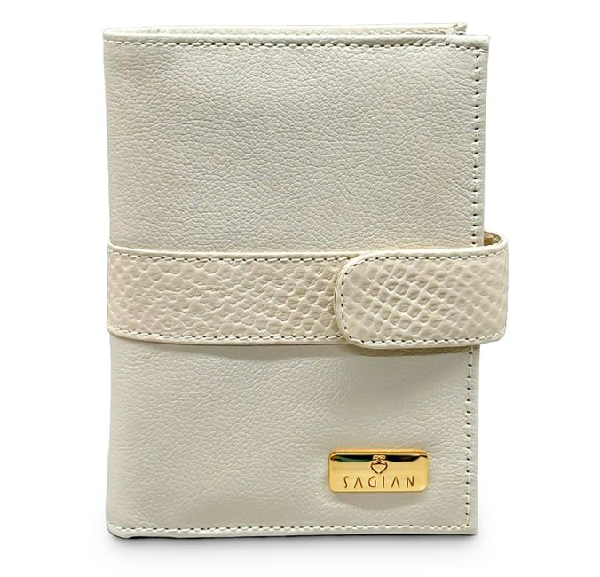 Carteira Feminina Off White Couro