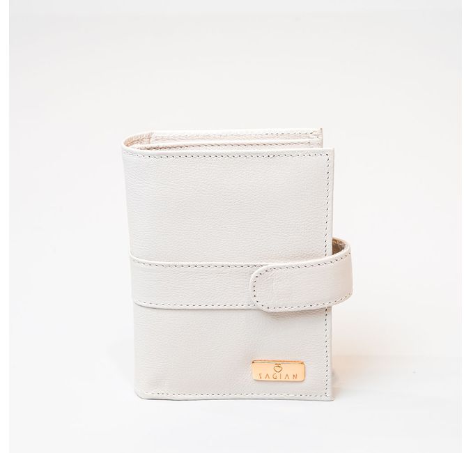 Carteira Feminina Off White Couro