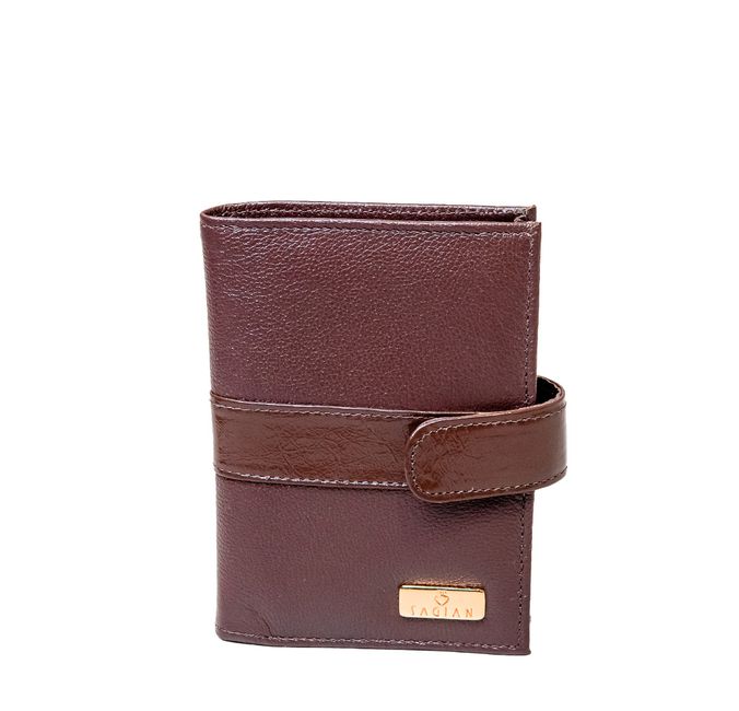 Carteira Feminina Marrom Couro