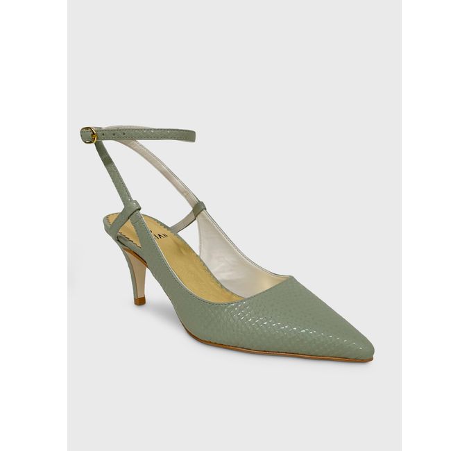 Scarpin verde musgo hot sale
