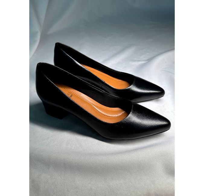Scarpin preto confort sales