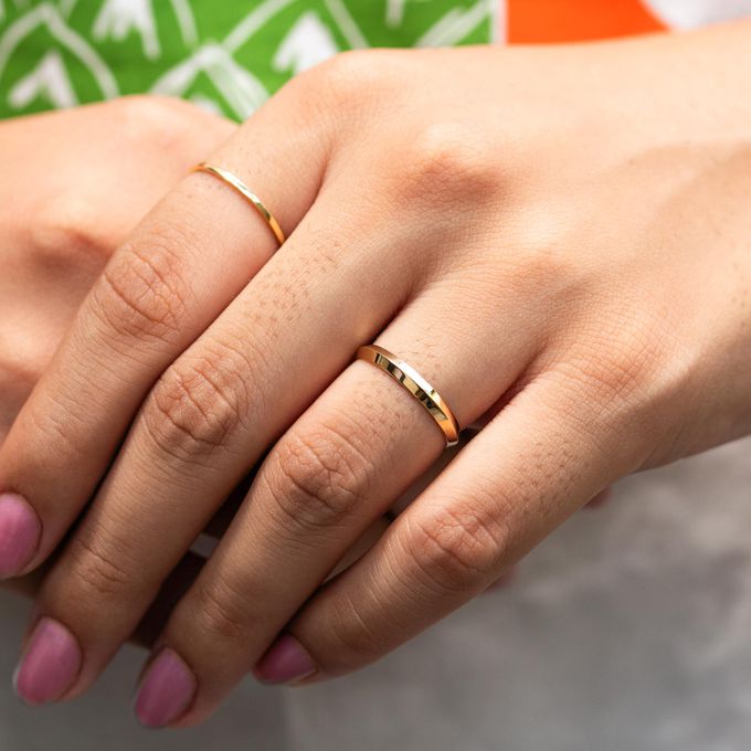 Aliança de Casamento e Noivado Ouro 3mm Ícaros - Unidade