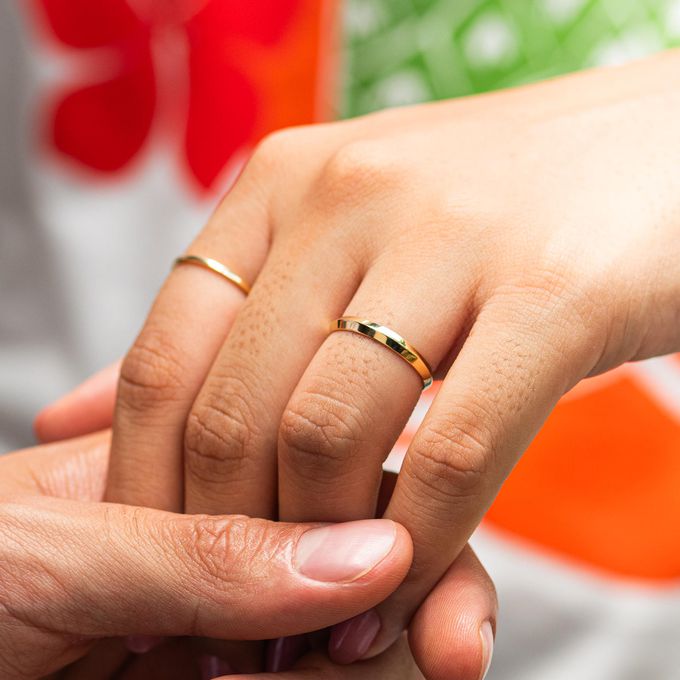 Aliança de Casamento e Noivado Ouro 3mm Ícaros - Unidade