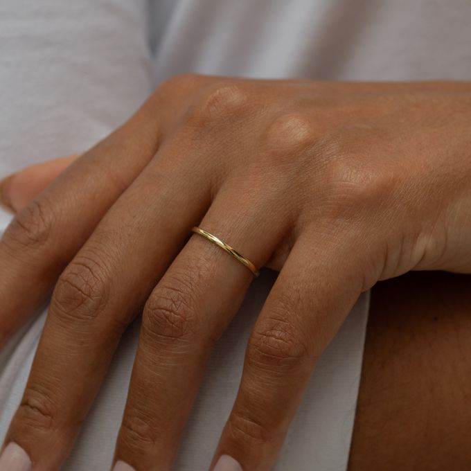 Aliança em Ouro 18k - Unidade