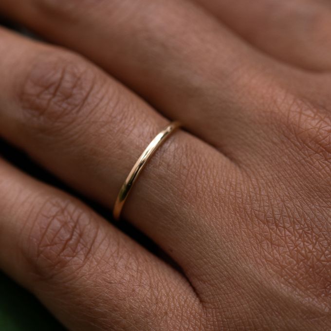 Aliança em Ouro 18k - Unidade