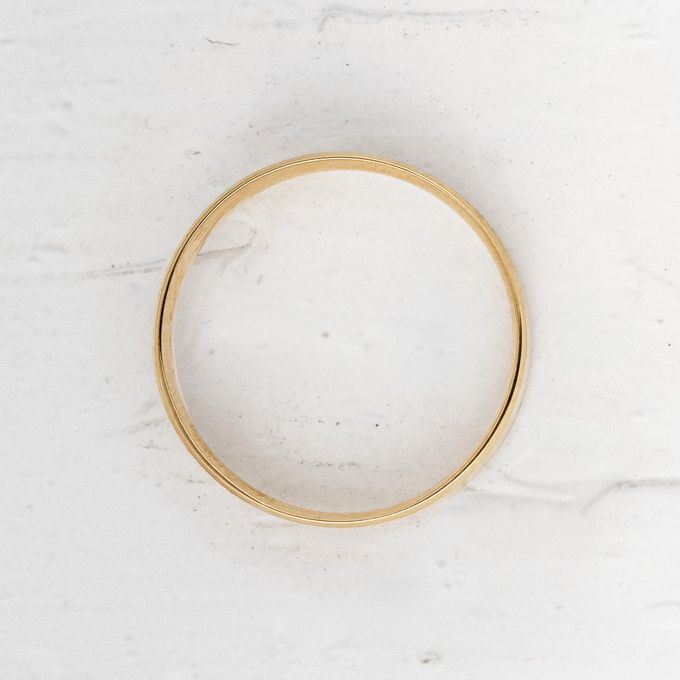 Aliança de Casamento em Ouro 4mm Abaulada Classic - Par