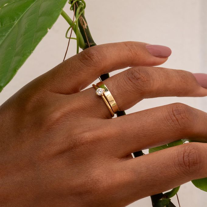 Aliança de Casamento em Ouro 3mm Reta Bahamas - Unidade 