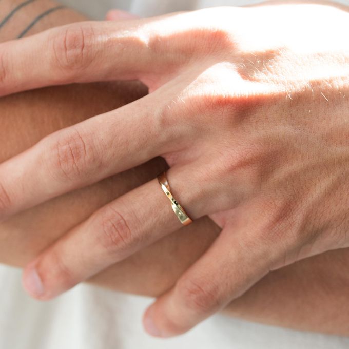 Aliança de Casamento em Ouro 3mm Eternal - Unidade 