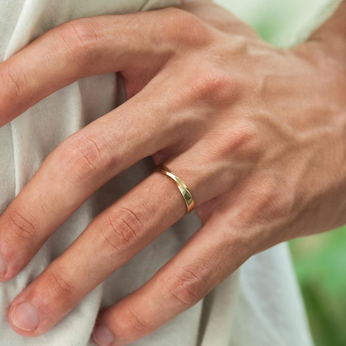 Aliança de Casamento em Ouro 3mm Eternal - Unidade 