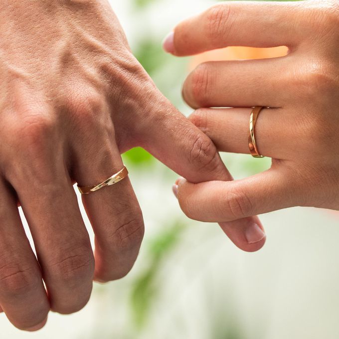 Aliança de Casamento em Ouro 3mm Eternal - Par