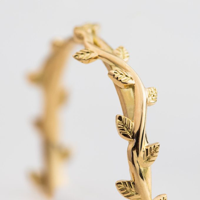 Aliança de Casamento em Ouro Fiore Maggiore - Unidade