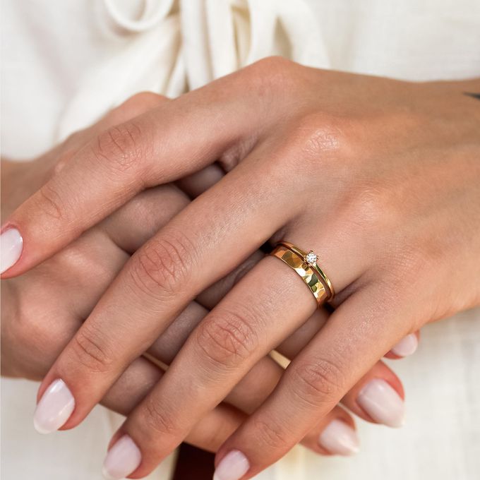 Aliança de Casamento em Ouro 3mm Forggia - Unidade