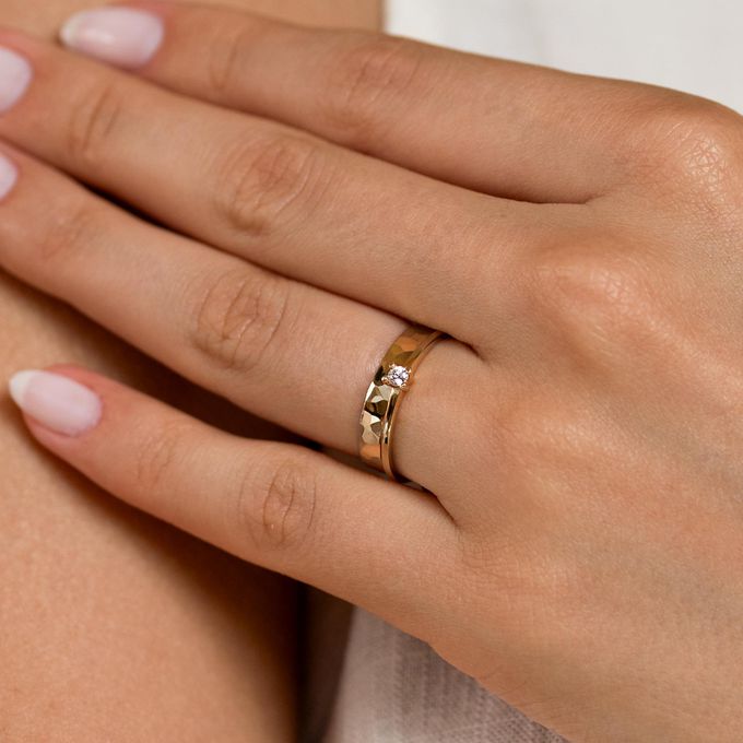 Aliança de Casamento em Ouro 3mm Forggia - Unidade