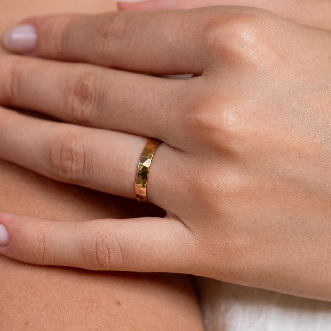 Aliança de Casamento em Ouro 3mm Forggia - Unidade