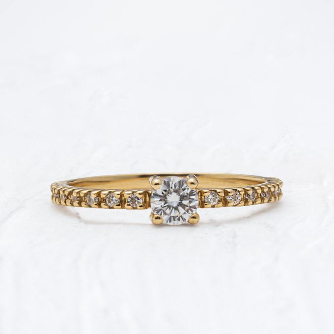 Anel de Noivado Mi Amour