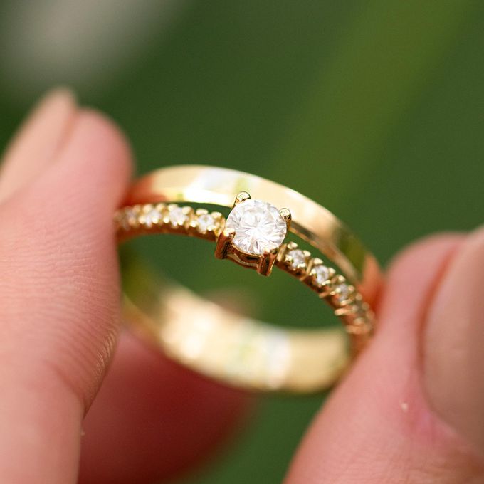 Anel de Noivado Mi Amour