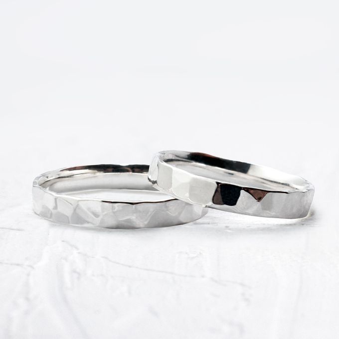 Aliança de Namoro em Prata esterlina 925 3mm Forggia - Par