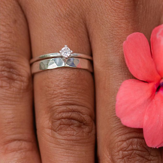 Aliança de Namoro em Prata esterlina 925 3mm Forggia - Par