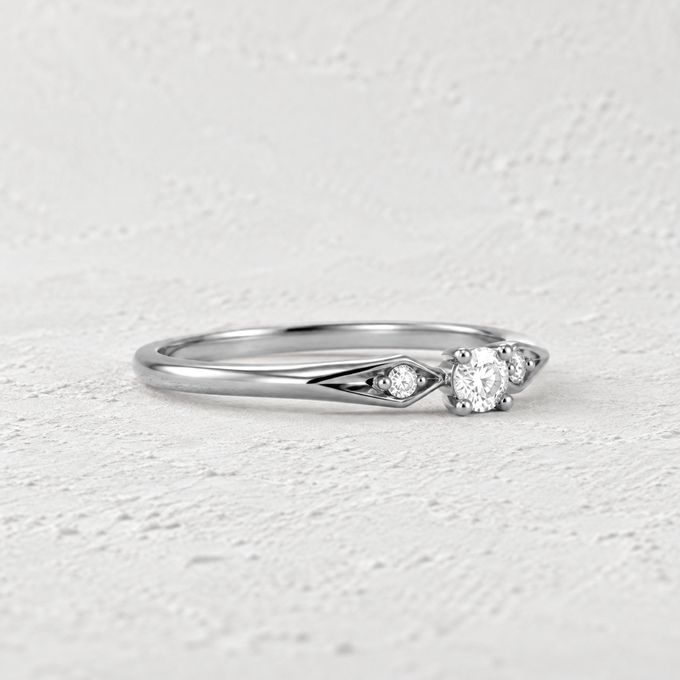 Anel Solitário Valentina Celeste