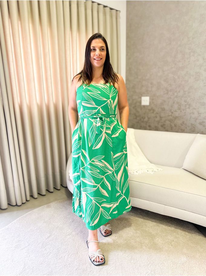 Vestido Suelen Verde