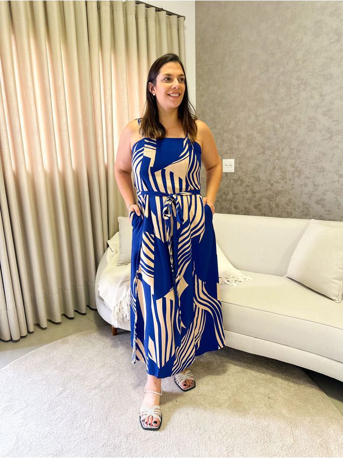 Vestido Suelen azul