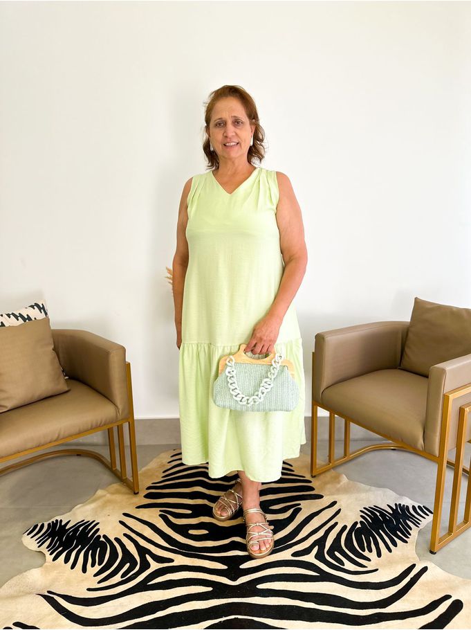 Vestido Jasmine verde