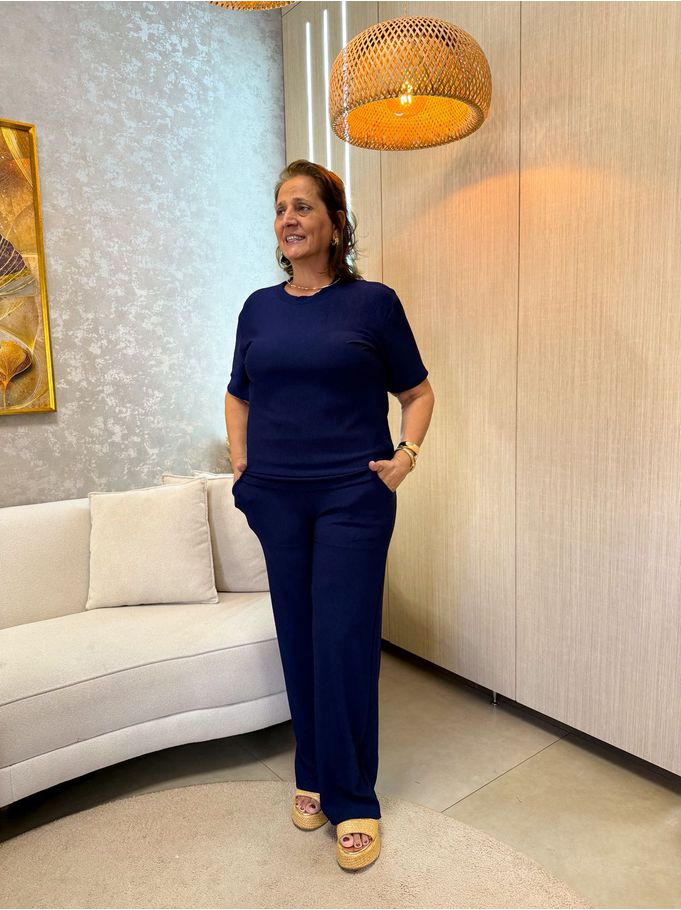 Conjunto Suzi Azul Marinho