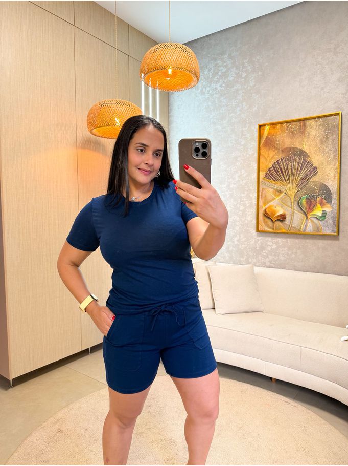 Conjunto Laila Azul Marinho