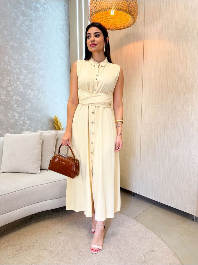 Vestido Mariana Amarelo