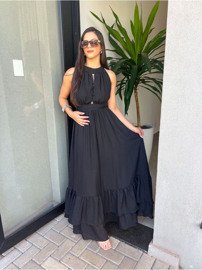 Vestido Nathalia Preto