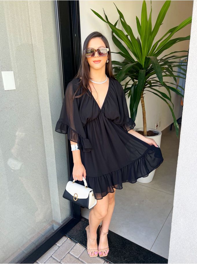 Vestido Clarice Preto