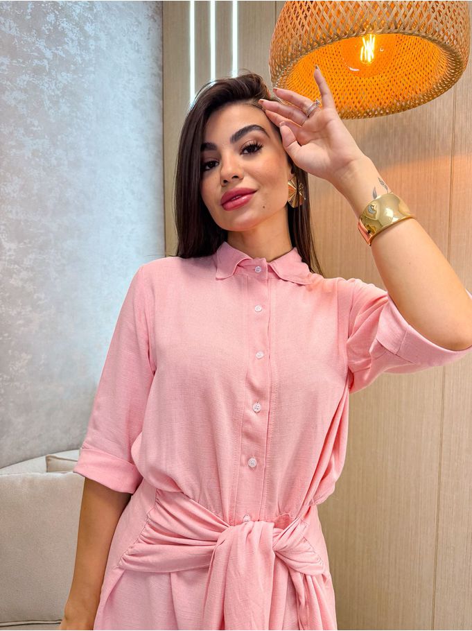 Vestido Sandra Rosa