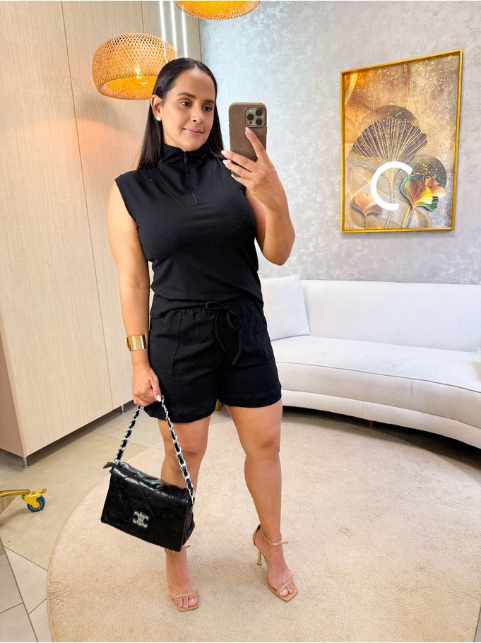 Conjunto Sofi Preto