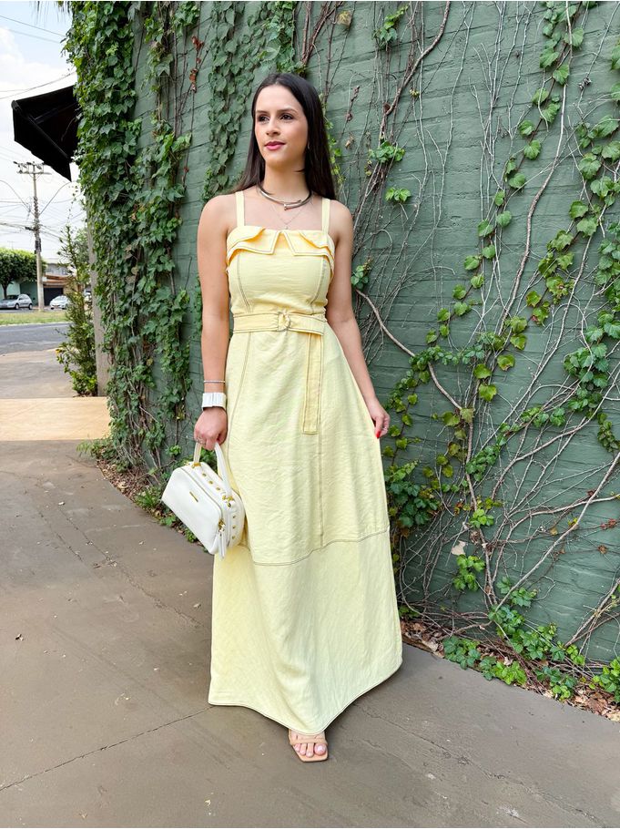 Vestido Rubia Amarelo