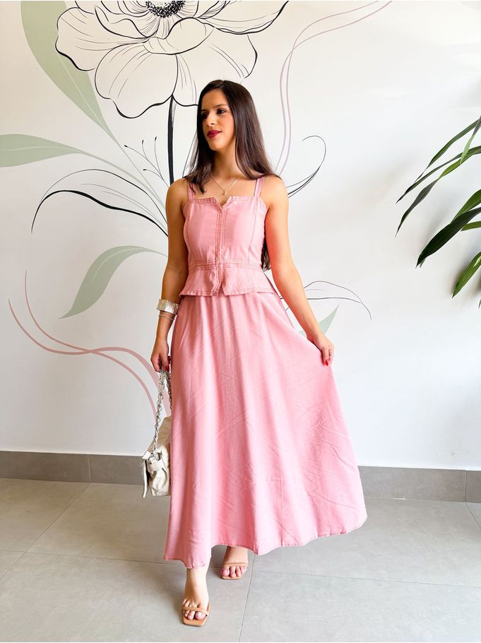 Vestido Letícia Rose