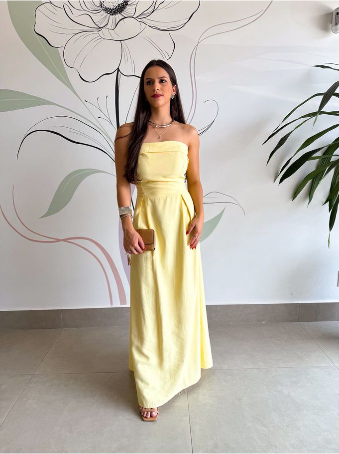 Vestido Zoe Amarelo