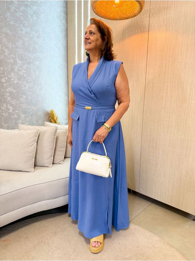 Vestido Cecília Azul