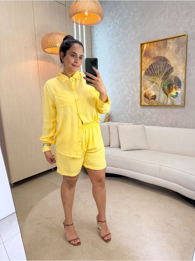Conjunto Rani Amarelo